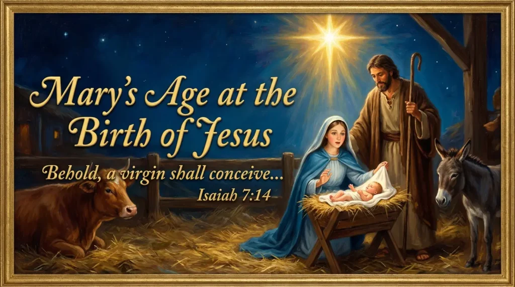 How Old Was Mary When She Gave Birth to Jesus
