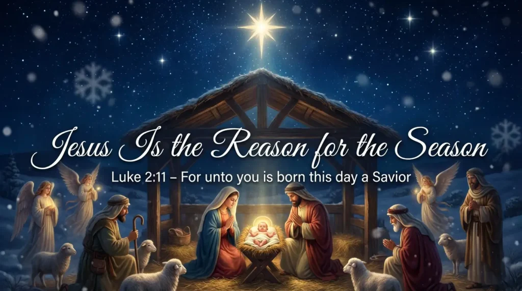 Jesus Is the Reason for the Season